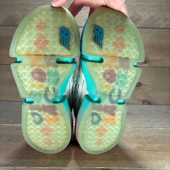 new balance vision racer men size 7.5 shoe multicolor chunky jaden smith sneaker - Picture 7 of 9